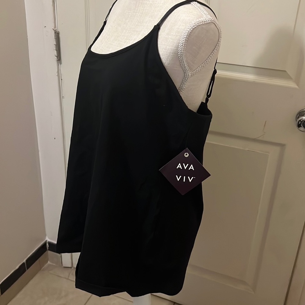 Ava Viv tank black tank top ,NWT